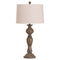Luca Table Lamp With Natural Shade Lighting Hill Interiors 