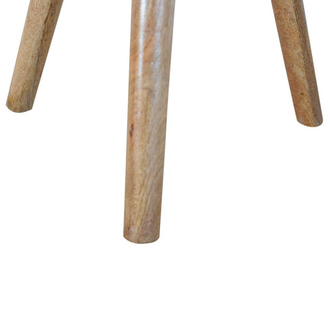 Lulu Round Tripod Stool Living Artisan Furniture 