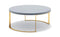 Lunato Coffee Table - Grey Lacquer Coffee Table Distinction Furniture 