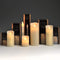 Luxe Collection 3 x 4 Cream Flickering Flame LED Wax Candle Accessories Hill Interiors 