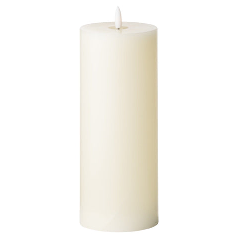 Luxe Collection Natural Glow 3.5 x 9 LED Ivory Candle Accessories Hill Interiors 
