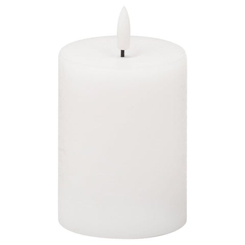 Luxe Collection Natural Glow 3x4 LED White Candle Accessories Hill Interiors 