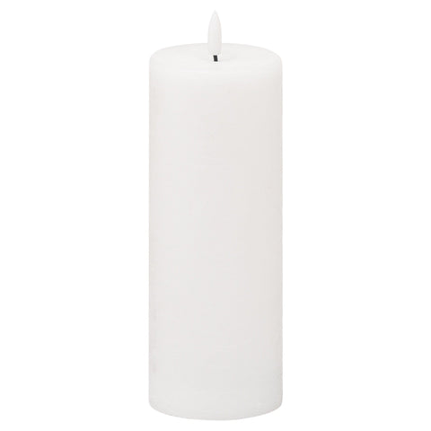 Luxe Collection Natural Glow 3x8 LED White Candle Accessories Hill Interiors 