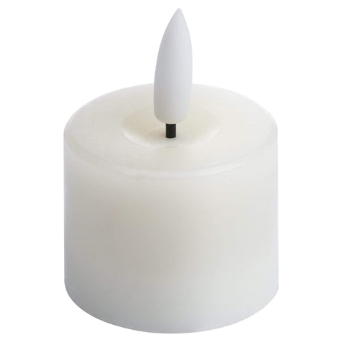 Luxe Collection Set Of 6 Natural Glow Led Tealight Candles Accessories Hill Interiors 