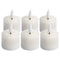 Luxe Collection Set Of 6 Natural Glow Led Tealight Candles Accessories Hill Interiors 