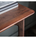 Madrid 1 Drawer Desk Walnut Living Regency Studio 