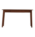 Madrid 1 Drawer Desk Walnut Living Regency Studio 