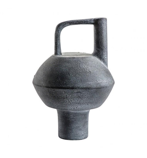 Mahki Vase Grey Fossil Accessories Regency Studio 