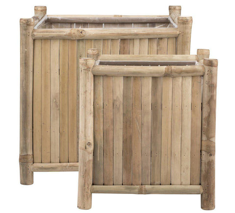 Mandisa Bamboo Planter Set by Lene Bjerre Planter Lene Bjerre 