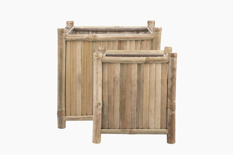 Mandisa Bamboo Planter Set by Lene Bjerre Planter Lene Bjerre 