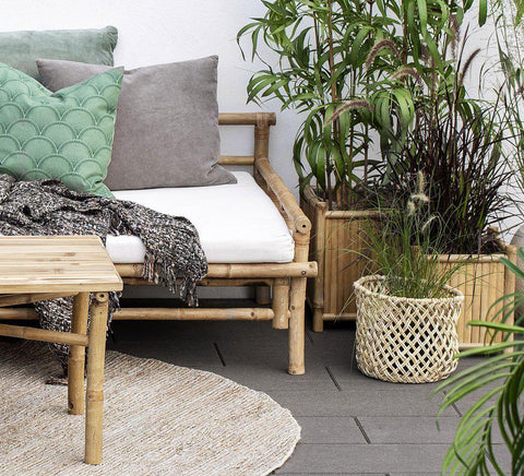 Mandisa Bamboo Planter Set by Lene Bjerre Planter Lene Bjerre 