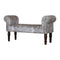 Map Printed Bedroom Bench Living Artisan Furniture 
