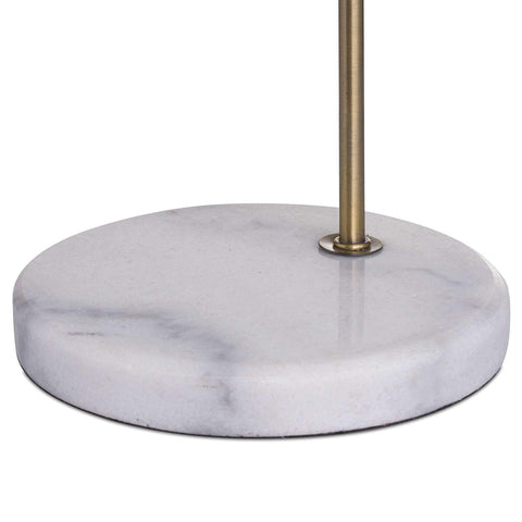 Marble And Brass Industrial Adjustable Desk Lamp Lighting Hill Interiors 