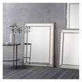Marlebone Mirror Pewter W840 x D25 x H1145mm Mirrors Regency Studio 