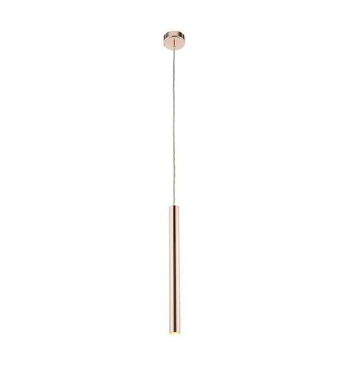 Mateo Pendant Light Rose Gold Effect Lighting Regency Studio 