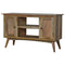 Media Unit with 2 Cabinets and 2 Drawers Living Artisan Furniture 