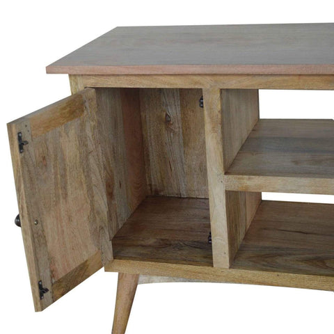 Media Unit with 2 Cabinets and 2 Drawers Living Artisan Furniture 