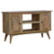 Media Unit with 2 Cabinets and 2 Drawers Living Artisan Furniture 