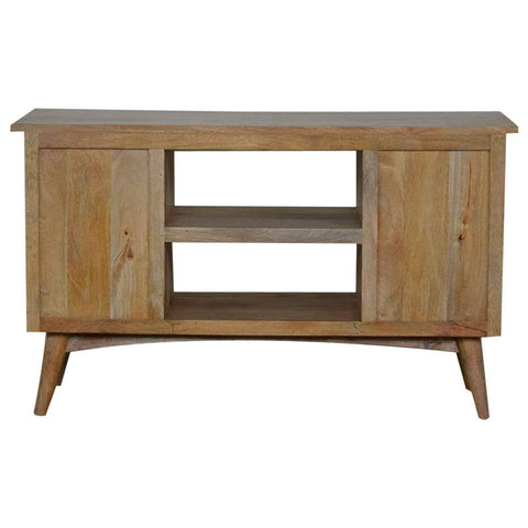 Media Unit with 2 Cabinets and 2 Drawers Living Artisan Furniture 