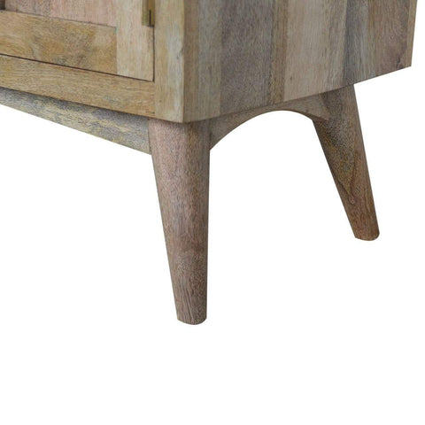 Media Unit with 2 Cabinets and 2 Drawers Living Artisan Furniture 