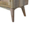 Media Unit with 2 Cabinets and 2 Drawers Living Artisan Furniture 