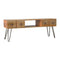 Media Unit with Iron Base Living Artisan Furniture 