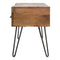 Media Unit with Iron Base Living Artisan Furniture 