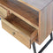 Media Unit with Iron Legs Living Artisan Furniture 