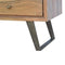 Media Unit with Iron Legs Living Artisan Furniture 