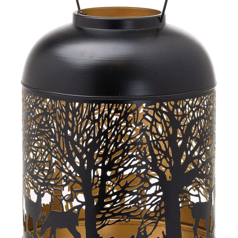 Medium Glowray Christmas Dome Forest Lantern Accessories Hill Interiors 