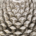 Medium Silver Pinecone Candle Holder Accessories Hill Interiors 