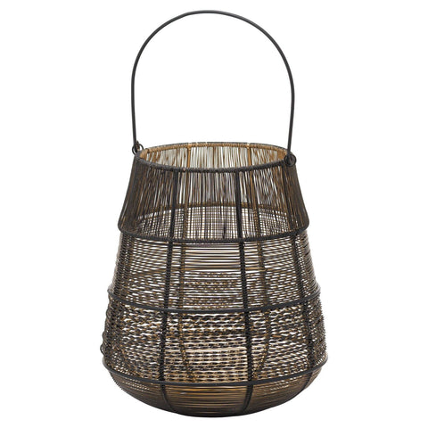 Medium Wire Glowray Conical Lantern Accessories Hill Interiors 