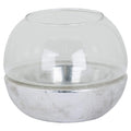 Metallic Ceramic Spherical Hurricane Lantern Accessories Hill Interiors 
