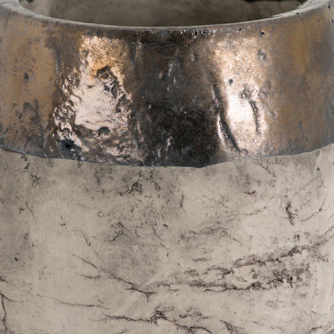 Metallic Dipped Large Planter Accessories Hill Interiors 
