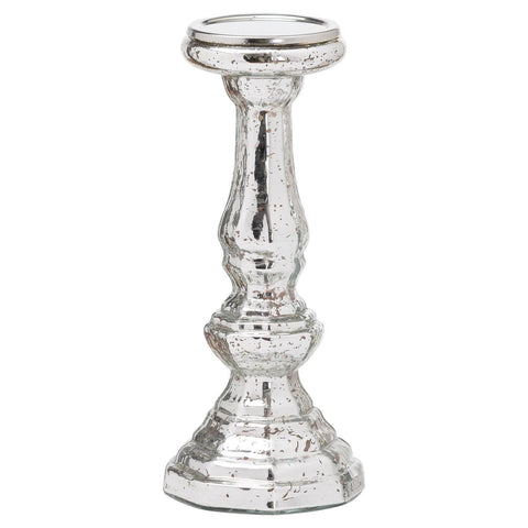 Metallic Hexagonal Candle Pillar Accessories Hill Interiors 
