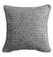 Metallic Printed Cushion Grey Accessories Regency Studio 