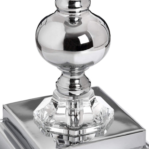 Milan Chrome Table Lamp Lighting Hill Interiors 