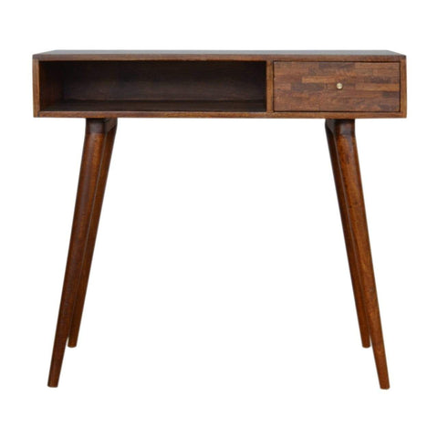 Mixed Chestnut Writing Desk Living Artisan Furniture 