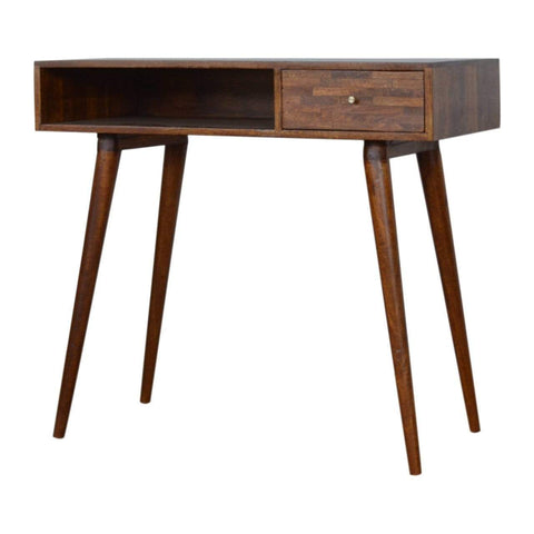 Mixed Chestnut Writing Desk Living Artisan Furniture 