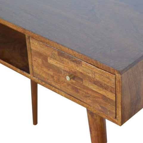 Mixed Chestnut Writing Desk Living Artisan Furniture 