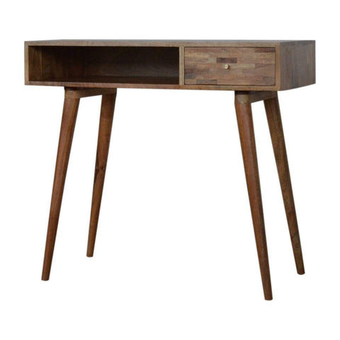 Mixed Oak-ish Writing Desk Living Artisan Furniture 