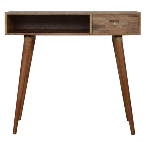 Mixed Oak-ish Writing Desk Living Artisan Furniture 
