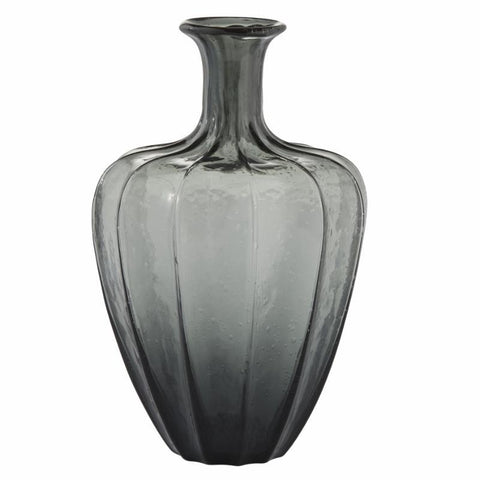 Miyanne Vase in Smoked Grey Glass Vase Lene Bjerre Large 