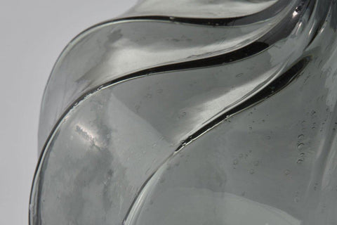 Miyanne Vase in Smoked Grey Glass Vase Lene Bjerre 