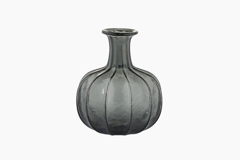 Miyanne Vase in Smoked Grey Glass Vase Lene Bjerre Small 