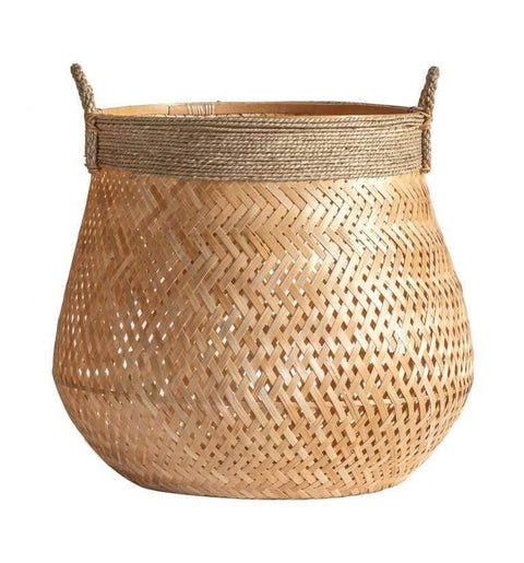 Mobi Bamboo Set of 2 Baskets Accessories Regency Studio 