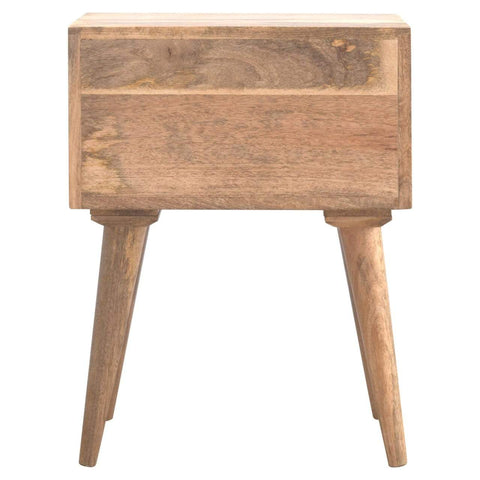 Modern Solid Wood Bedside Sleeping Artisan Furniture 
