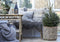 Mongolian Lambskin in Cement Grey by Lene Bjerre Throw Lene Bjerre 