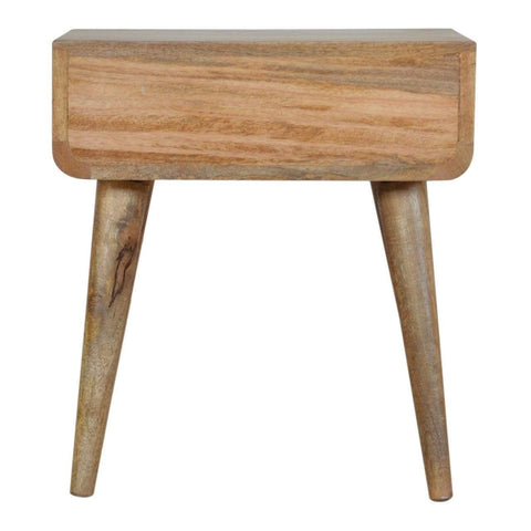 Monochrome Print Bedside Sleeping Artisan Furniture 