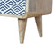 Monochrome Print Media Unit Living Artisan Furniture 